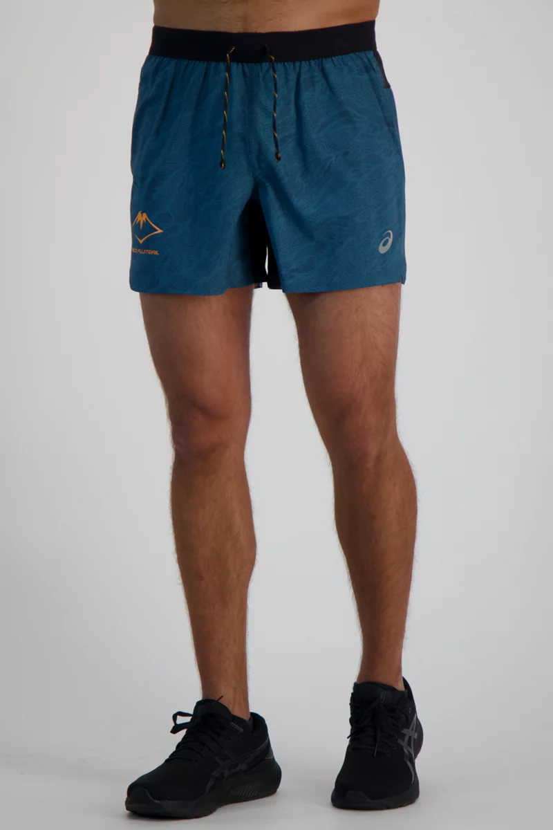 ASICS Fujitrail All Over Print 5 Inch Herren Short