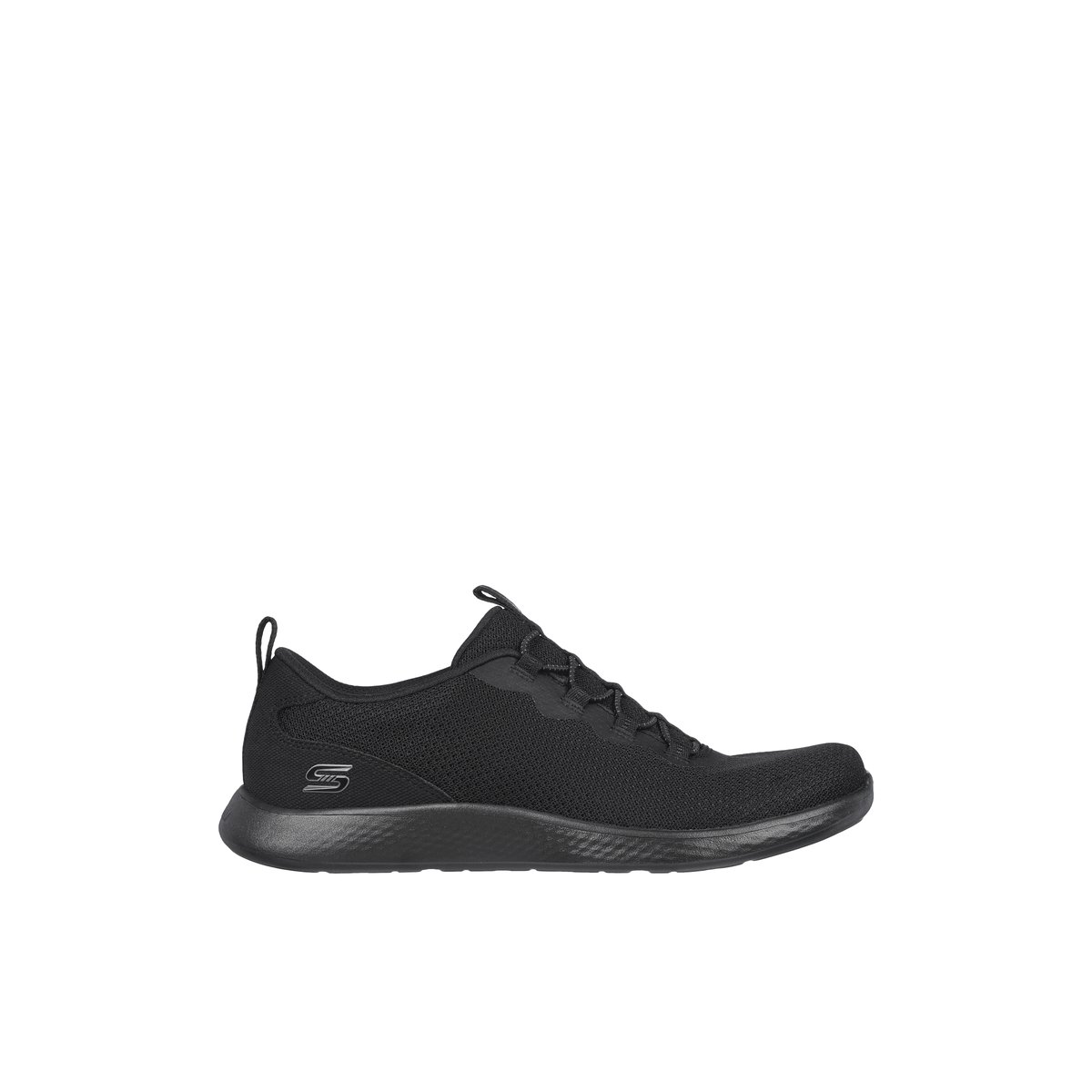 2X les points-Airy_foam-Facile à enfiler - Talon plat - Noir