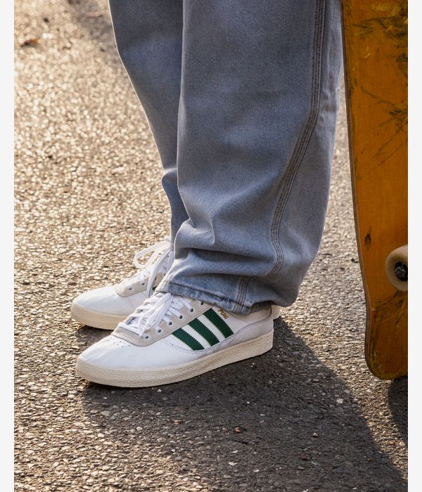 adidas Skateboarding Puig Indoor Schuh (white dark green white)