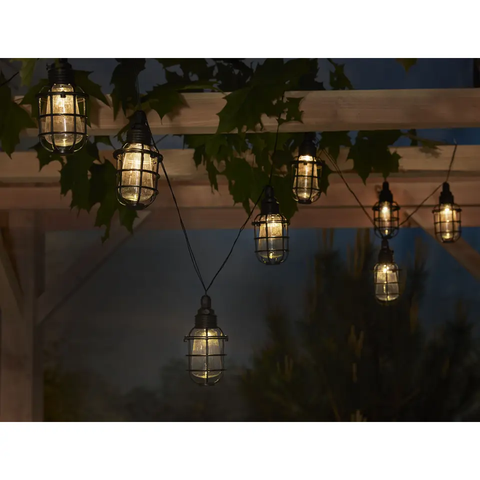 Solar Lichtsnoer Corsica Feestverlichting - 10xLED