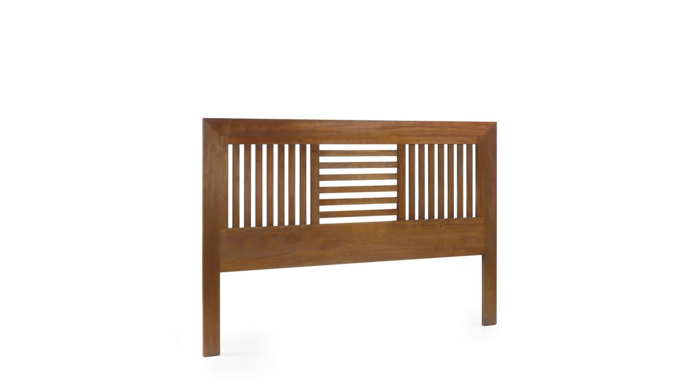 Tête de lit bois marron 200x3x135cm