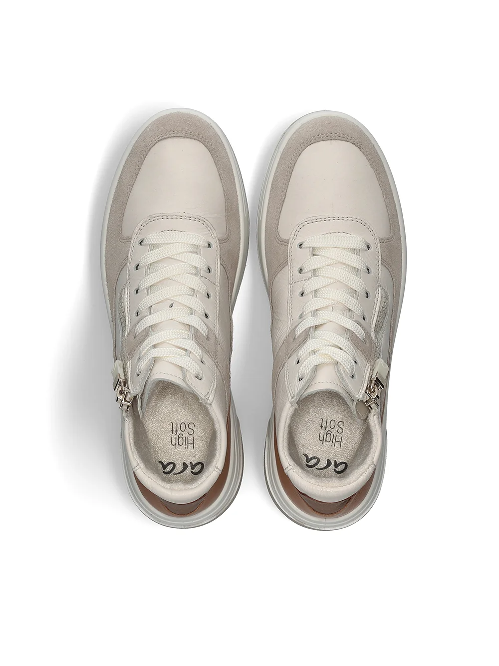 Sneaker Master cream braun