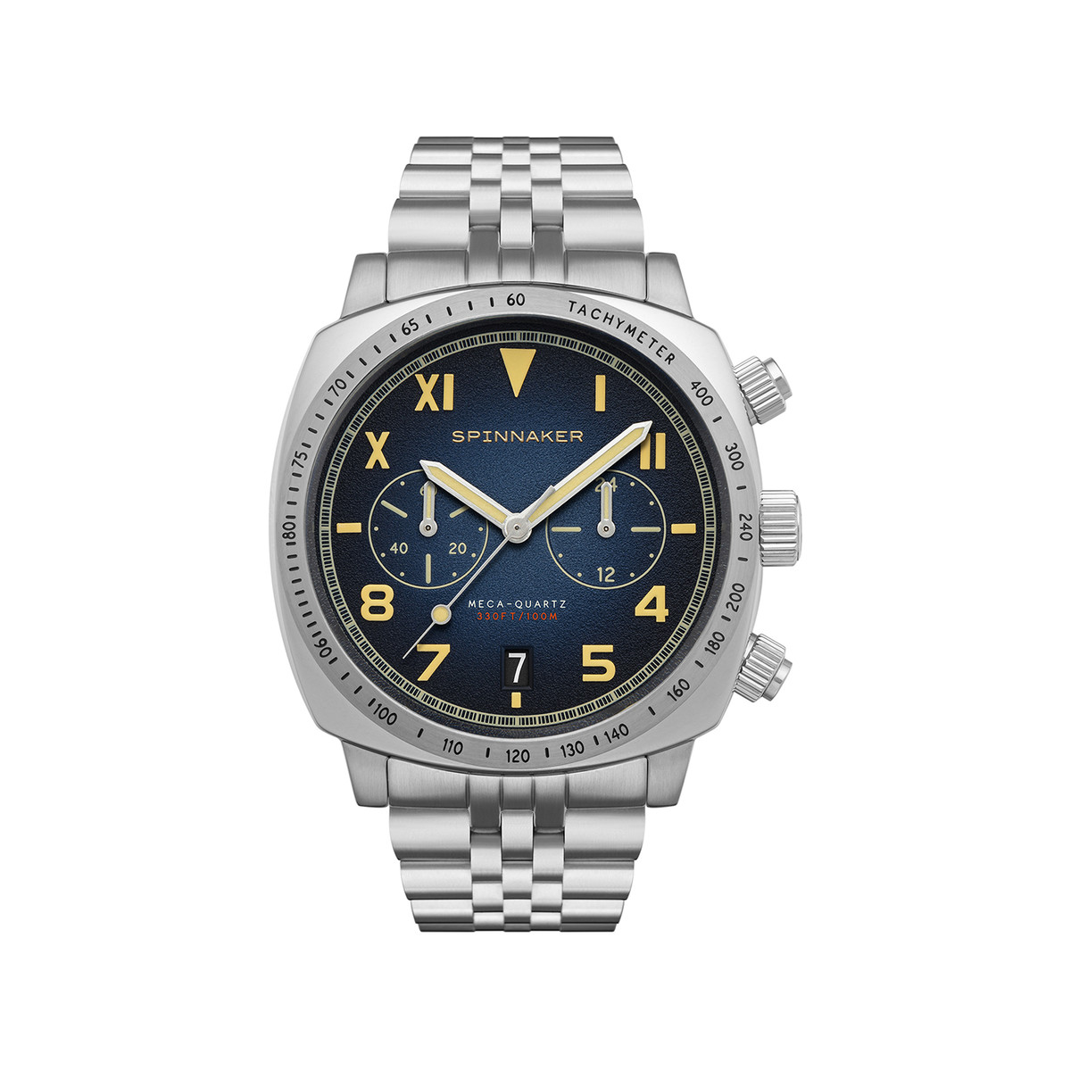 Montre Spinnaker homme chronographe acier