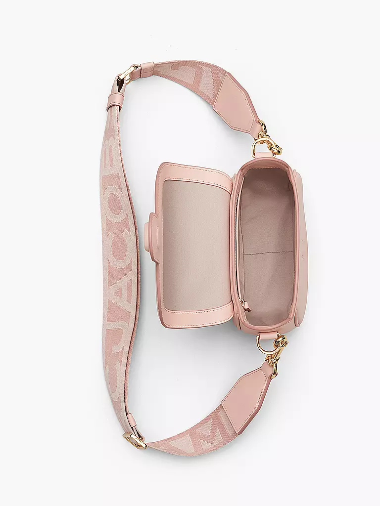 MARC JACOBS Ledertasche - Mini Bag THE SMALL SADDLE BAG rosa