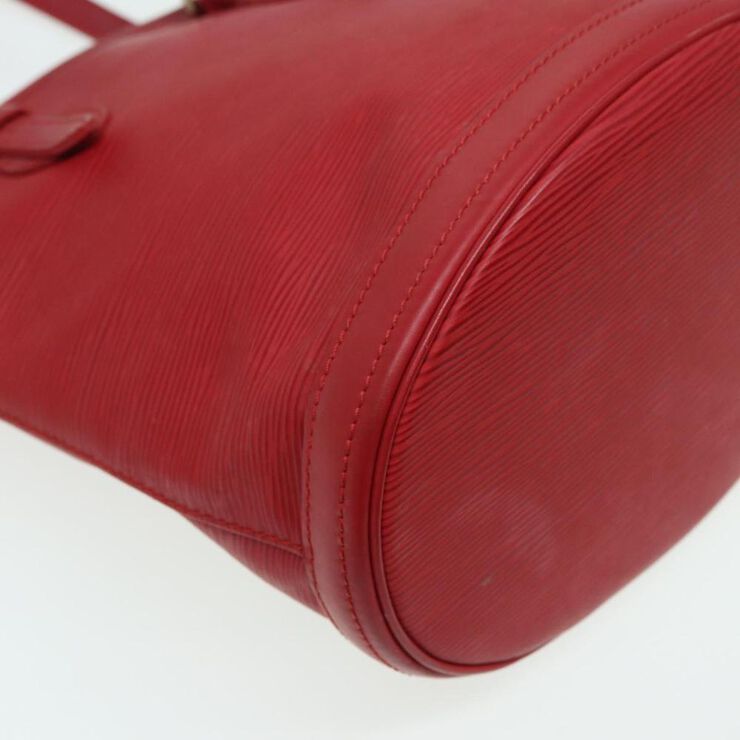 Louis Vuitton Vintage Louis Vuitton Bucket Bag Red
