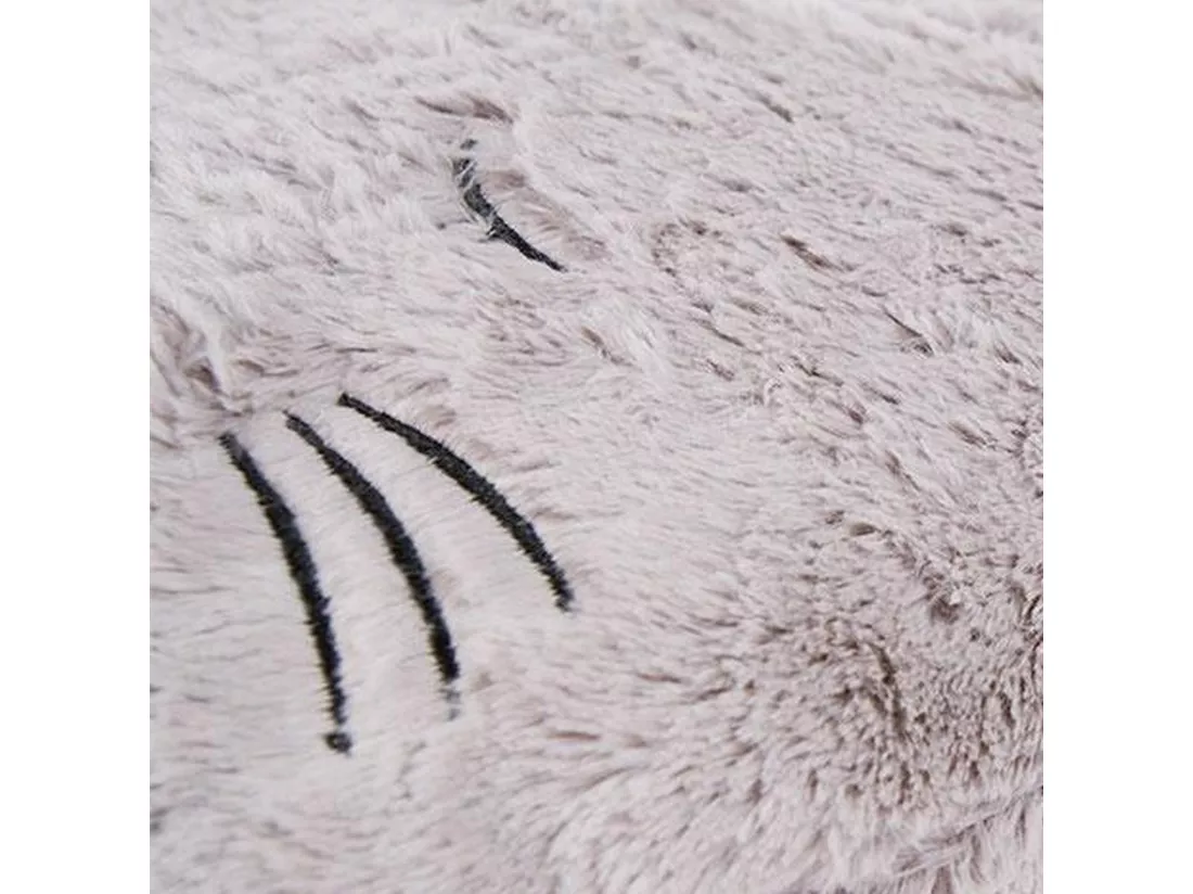 WELL HOME - Coussin rond en peau de chat