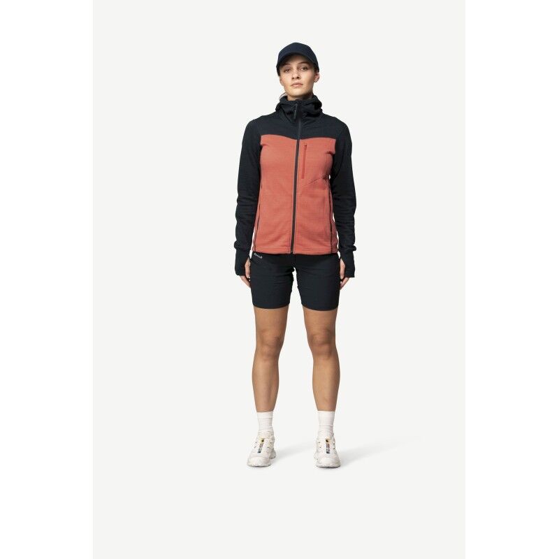 Explorer Merino Hooded Jacket - Veste en laine mérinos femme