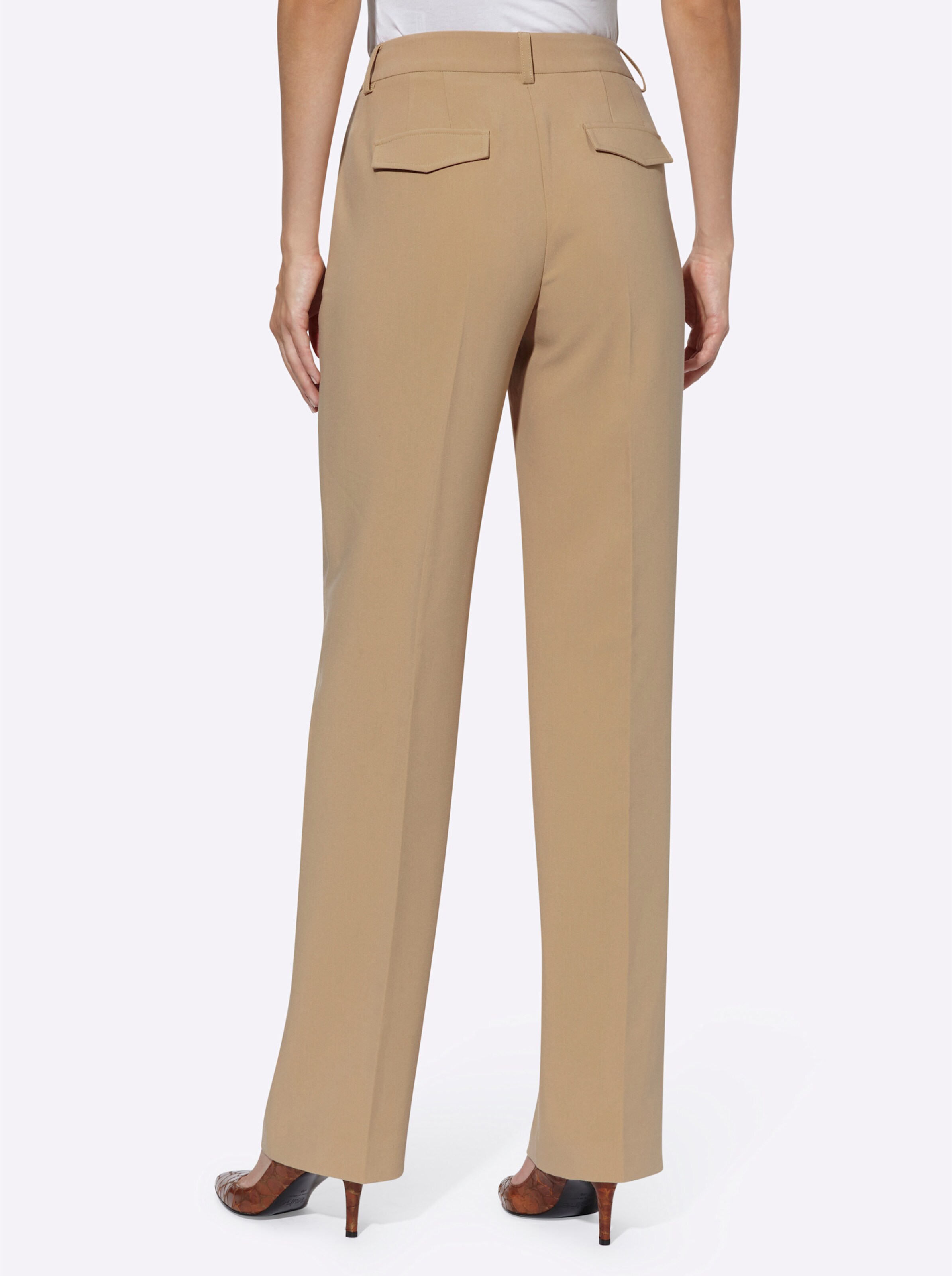 heine Marlenehose in camel