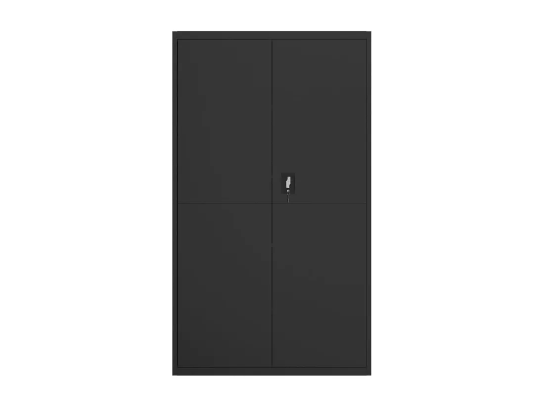 Classeur noir 105x40x180 cm acier