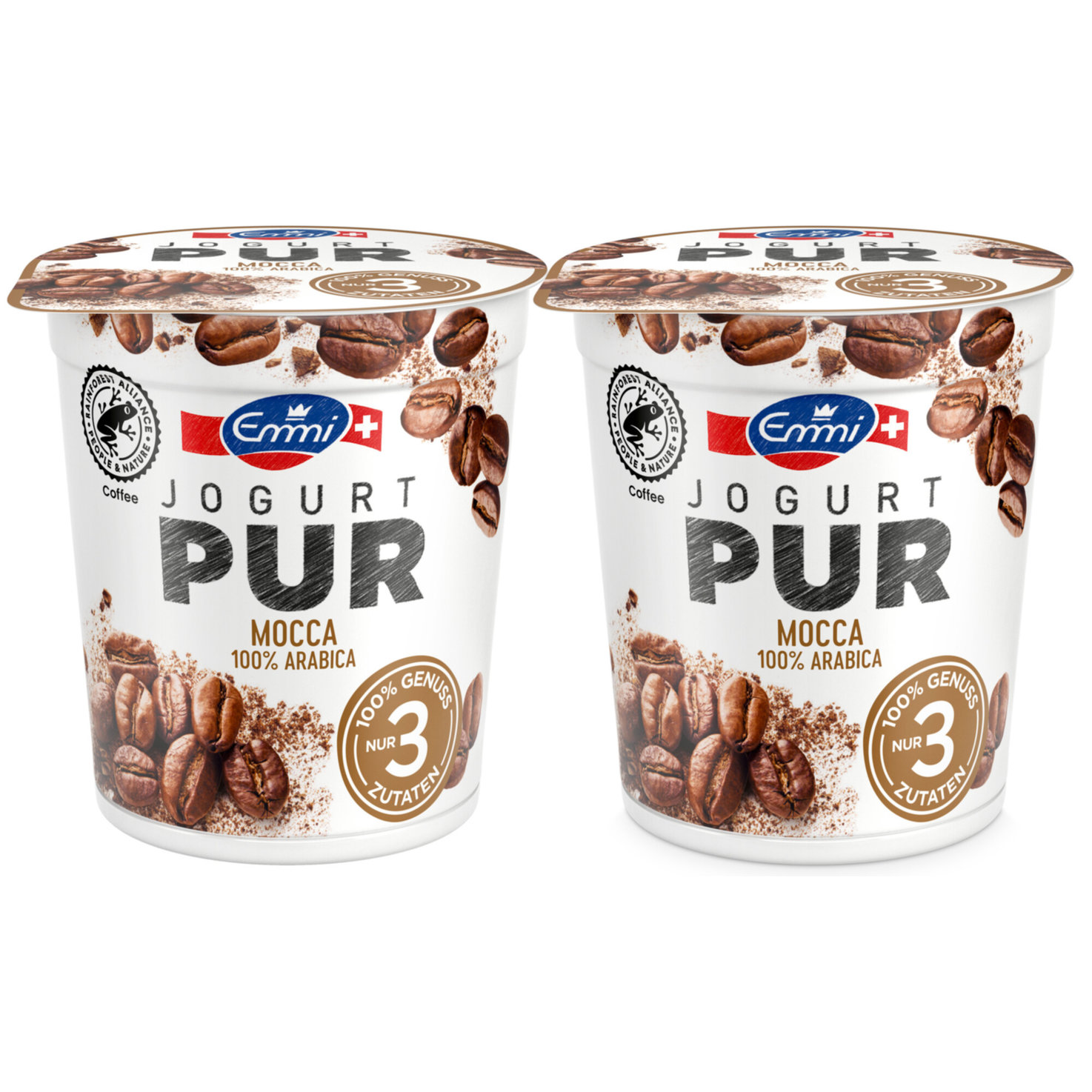 Emmi pur Joghurt Mokka 2x150g