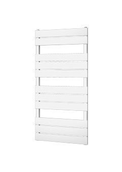 Plieger Genua designradiator horizontaal 1120x550mm 558W zilver metallic