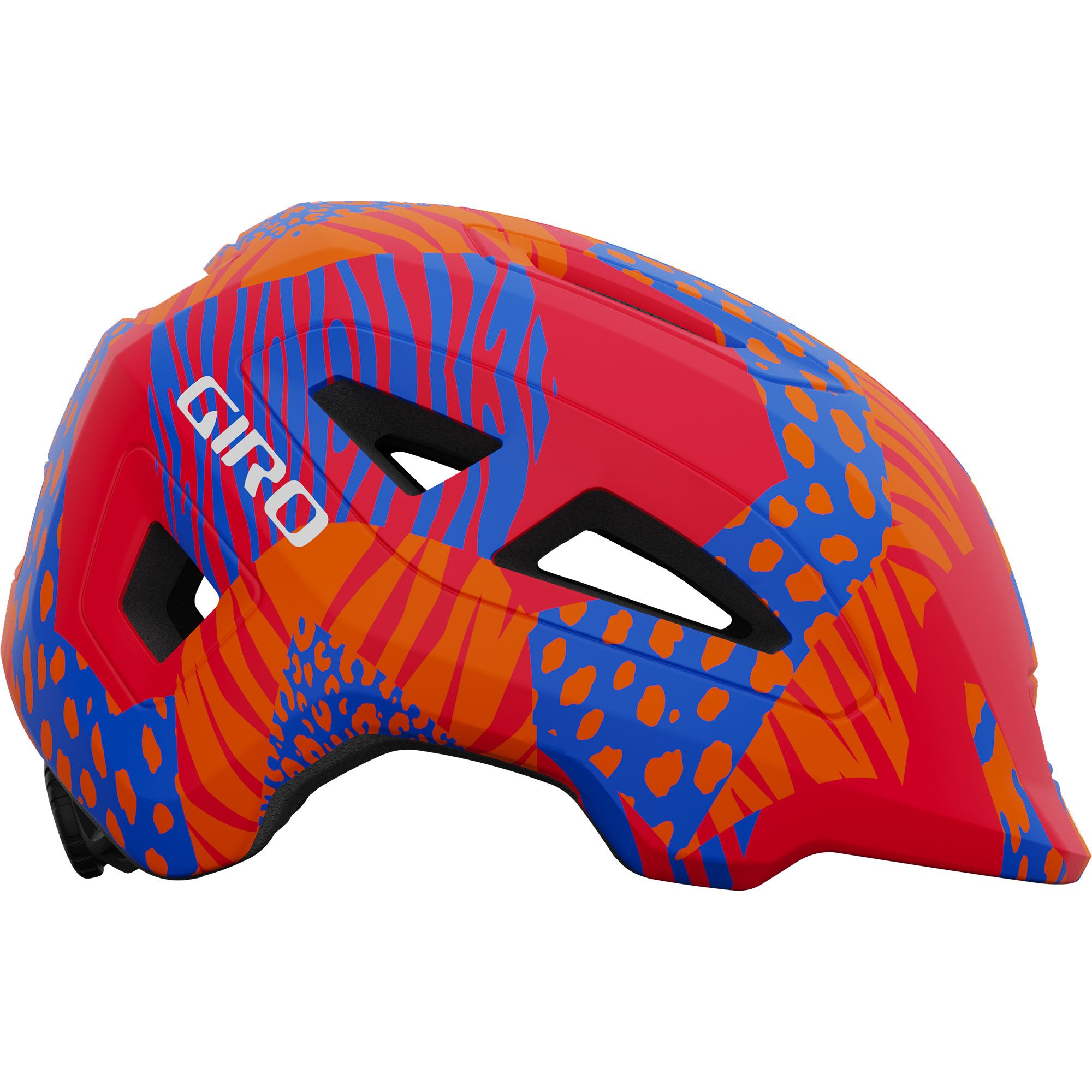 Giro Scamp II Fahrradhelm Kinder matte red animal