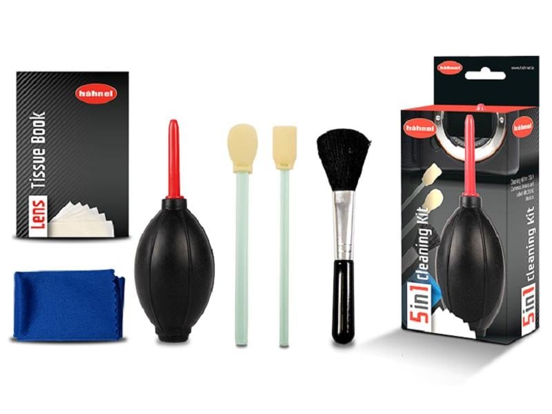 Hähnel Reinigungsset 5in1 Reinigungset für Ihre Kameraausrüstung