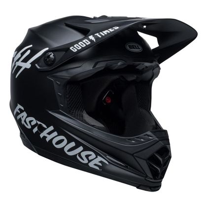 Casque cross Bell MOTO-9 MIPS FASTHOUSE WHITE ENFANT - Noir / Blanc