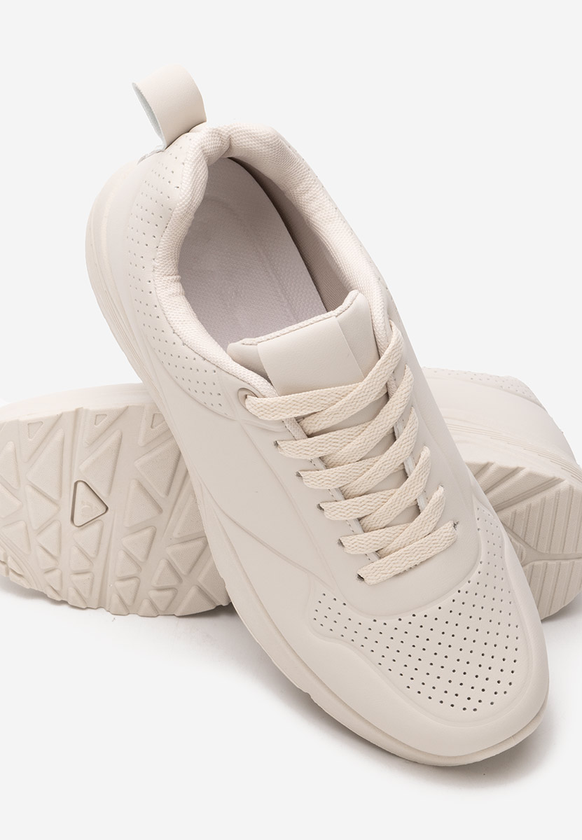 Baskets pour femme beige Madonna