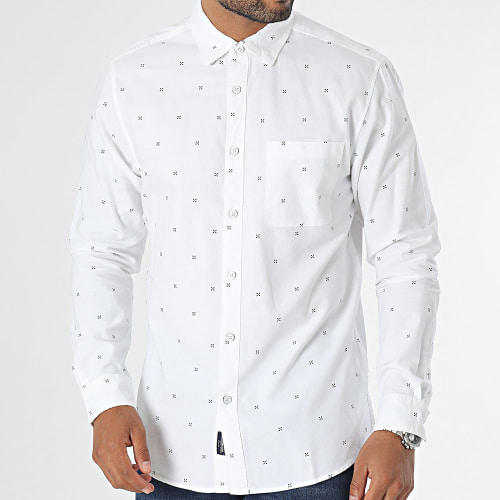 Chemise Manches Longues Baker 10051507 Blanc