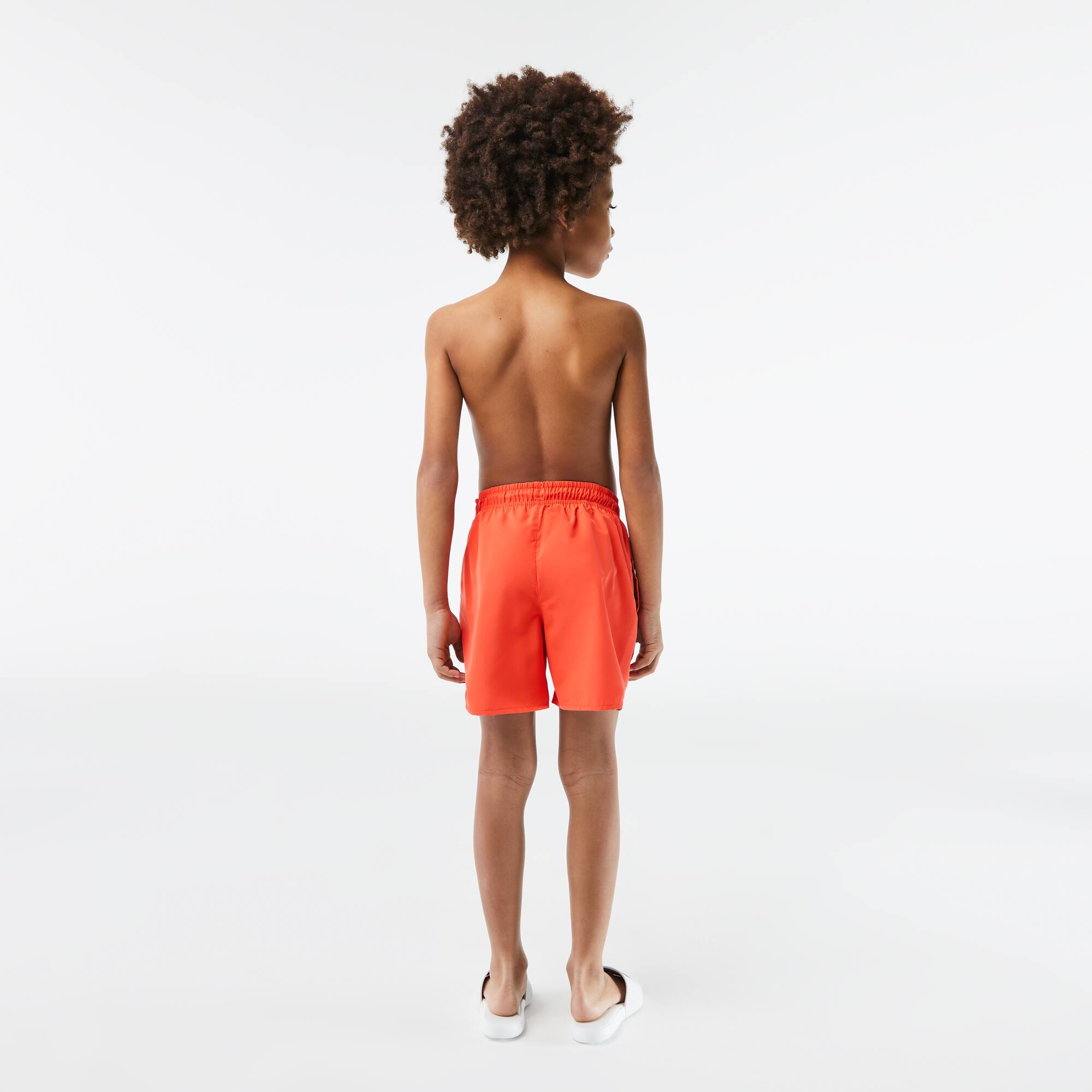 Jungen Quick-Dry Badehose Bademode - Orange - Lacoste - Jungen