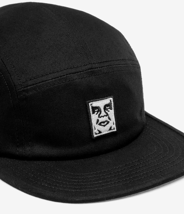 Obey Icon Patch Camp Cap (black)