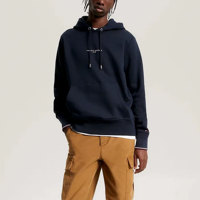 Tommy Hilfiger Logo Tipped Hoodie Heren