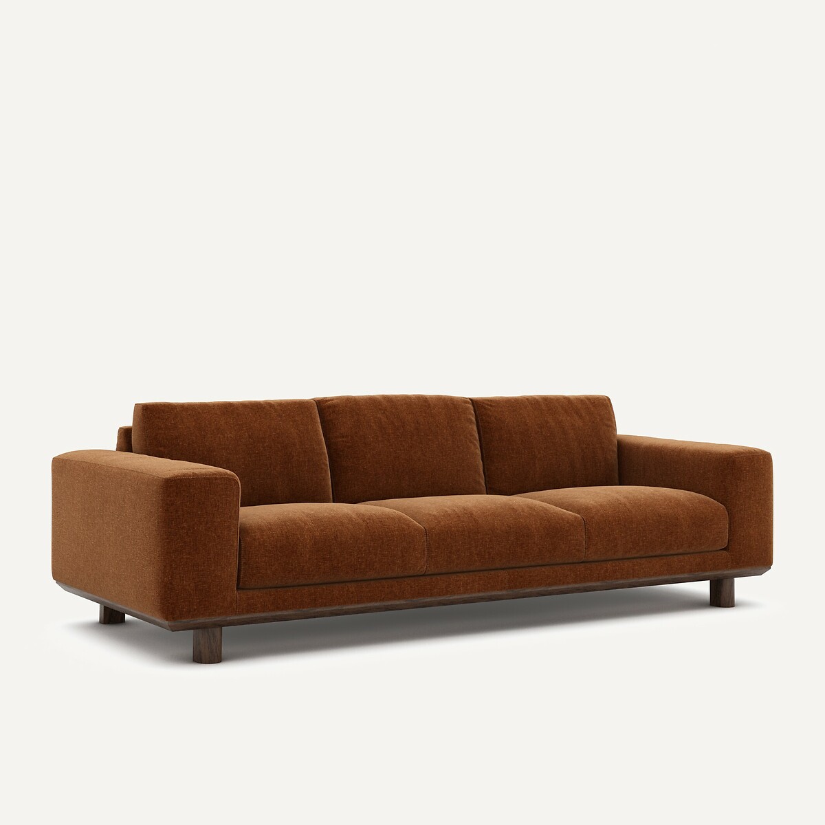 AM.PM<br>Sofá de veludo chenille, Cerea
