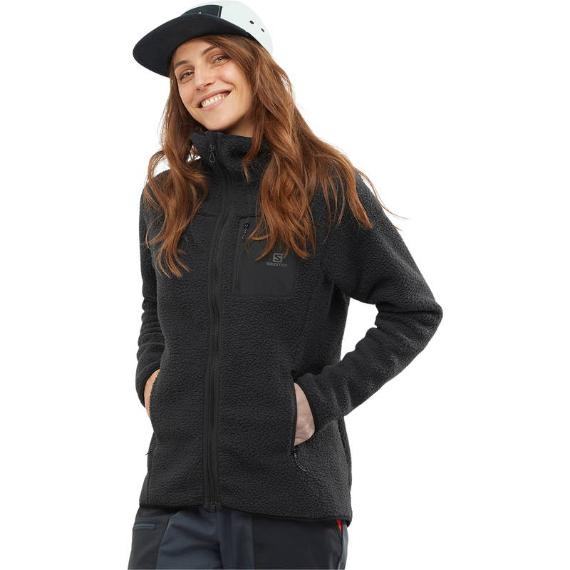 Salomon Outline Warm Teddy Fleecetrøje Dame