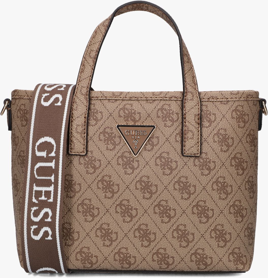 GUESS bruine guess schoudertas latona mini tote