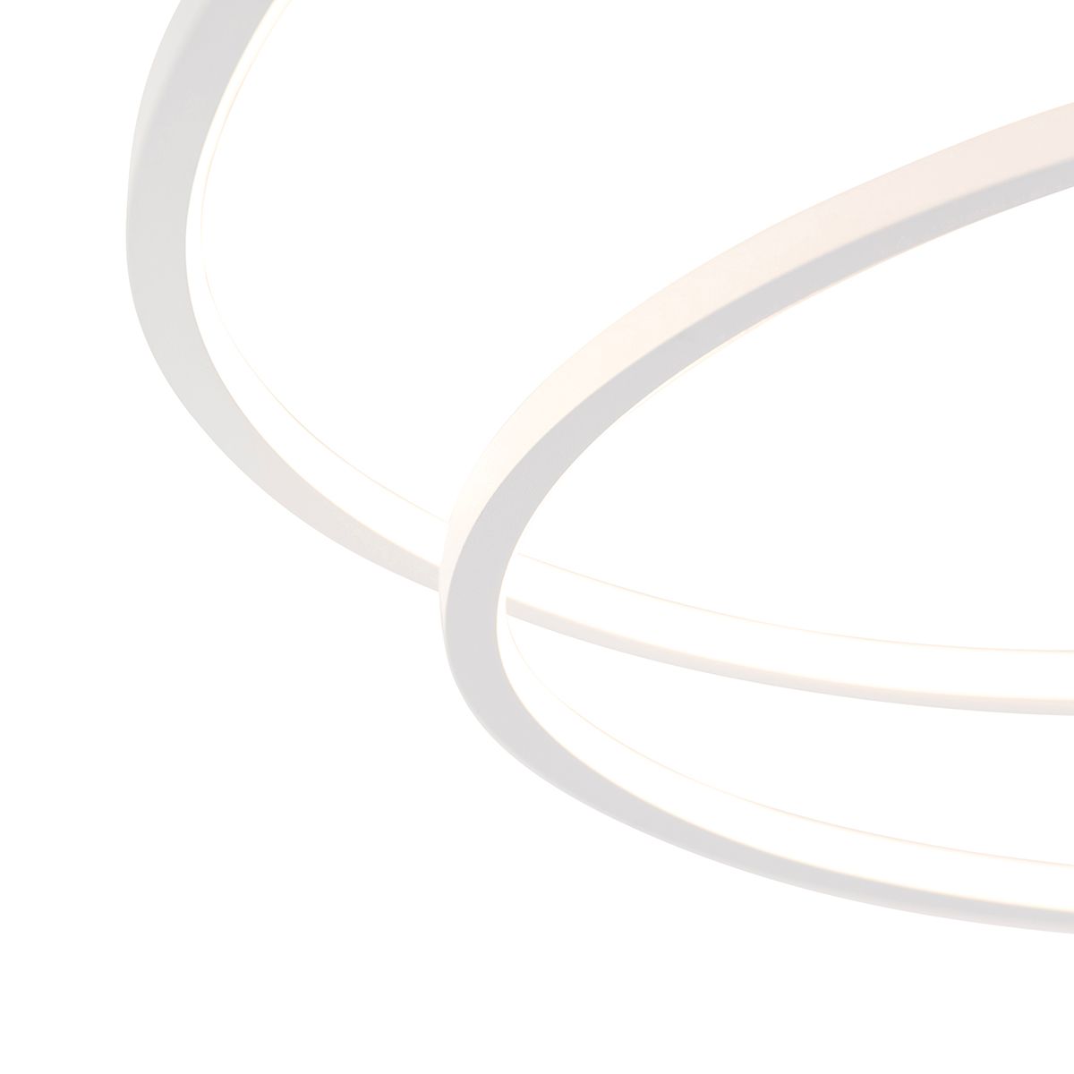Plafondlamp wit 78 cm incl. LED 3 staps dimbaar - Rowin