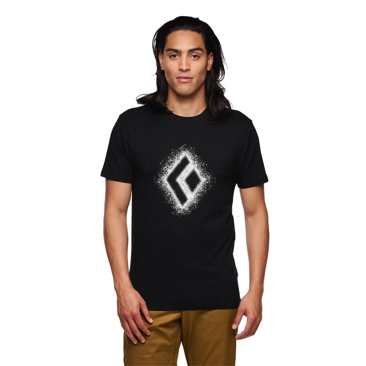 Black Diamond Men's Chalked Up 2.0 SS Tee Black