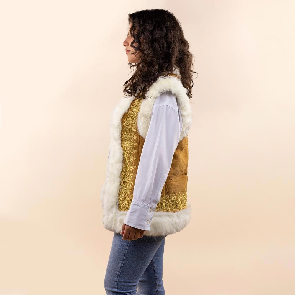 Afghan waistcoat Izzy bruin