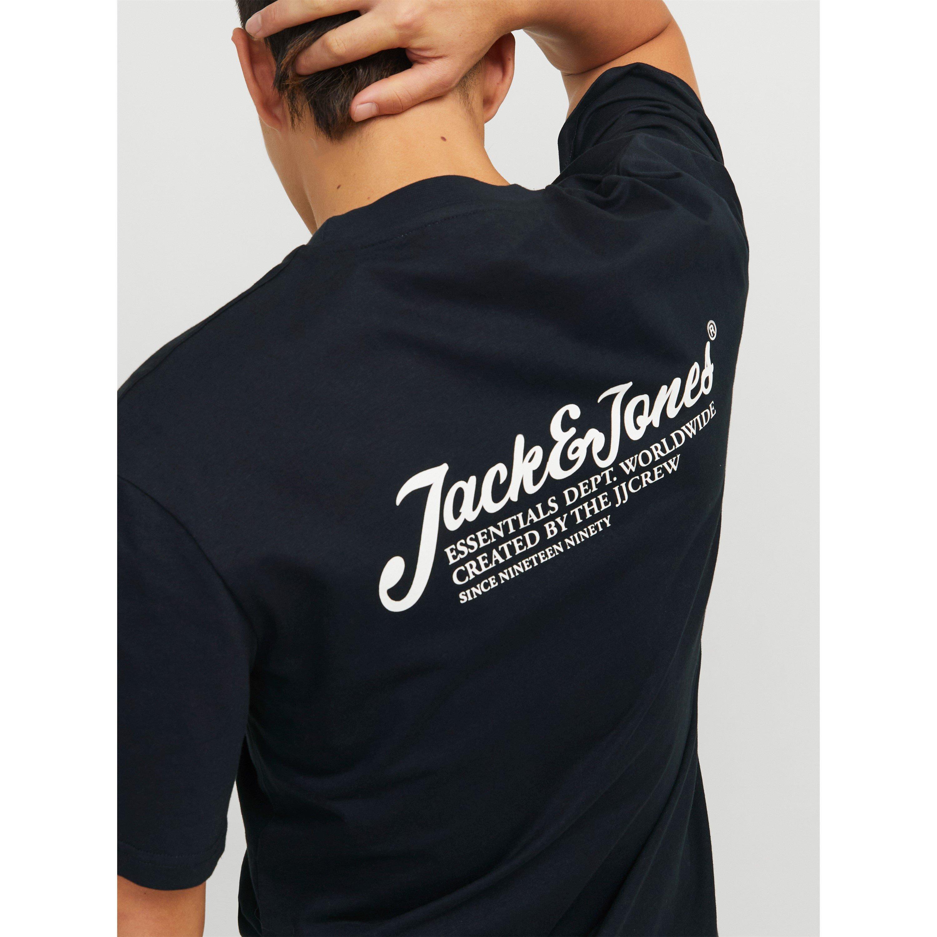 Jack and Jones JJ Short Sleeve Logo T Shirt Mens