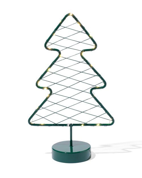 Éclairage LED des arbres de Noël