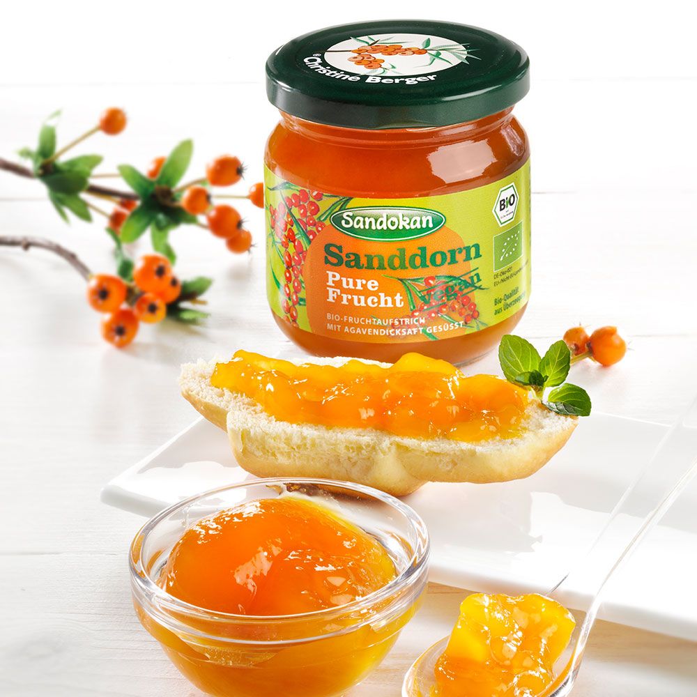 Fruchtaufstrich Sanddorn 