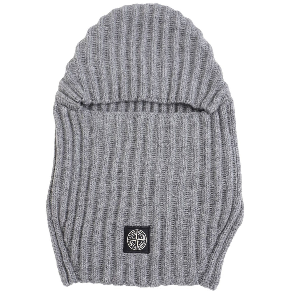 Køb Stone Island Melange Dark Grey Balaclava