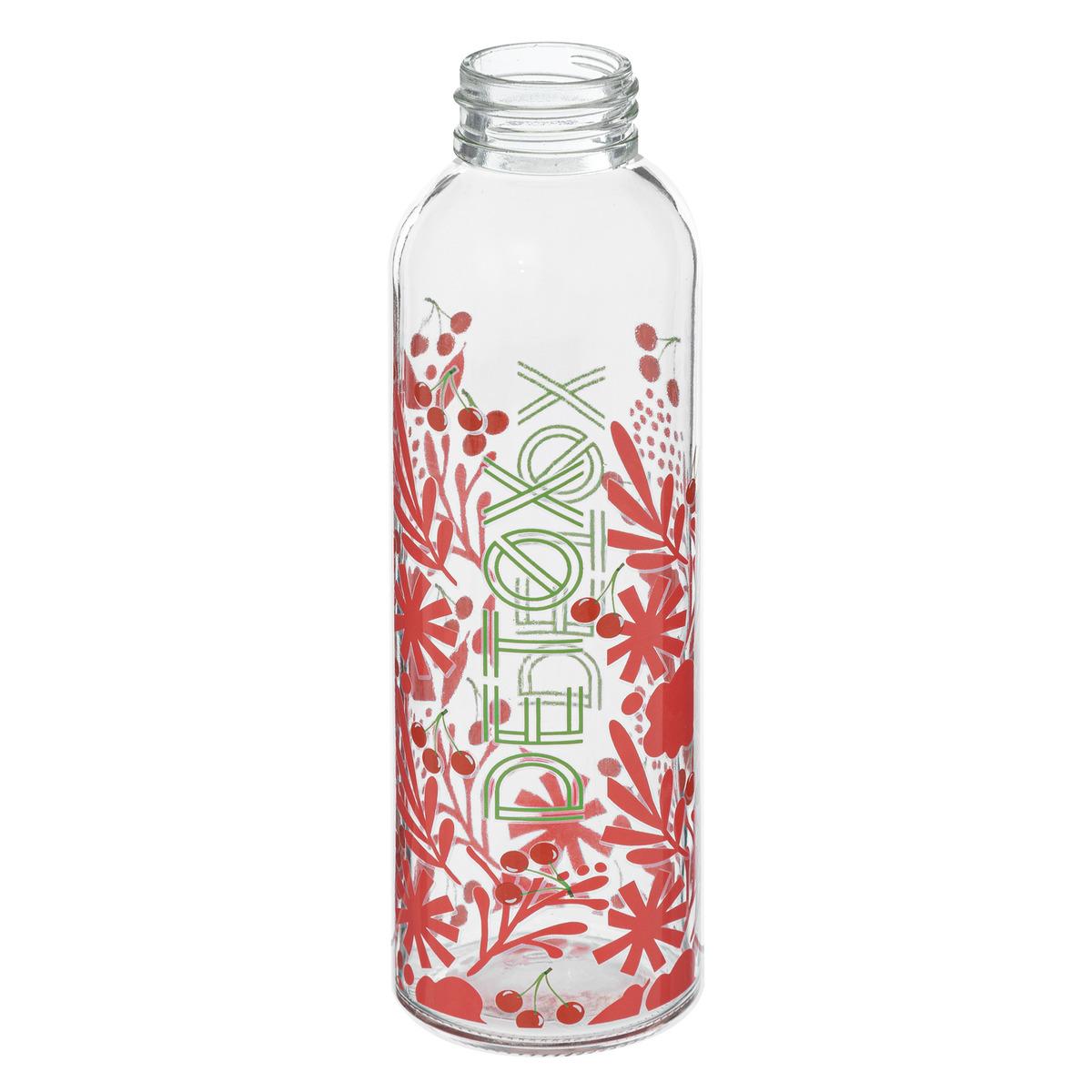 BOUTEILLE DETOX VERRE ET INOX 50CL