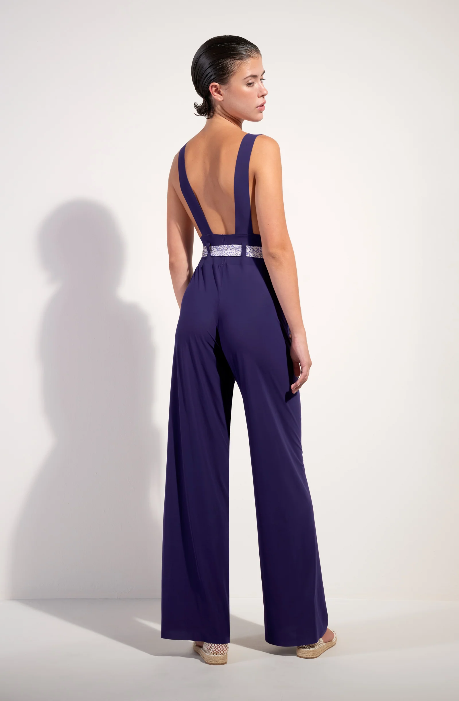 cira Salopette cintrée à la taille purple Purple