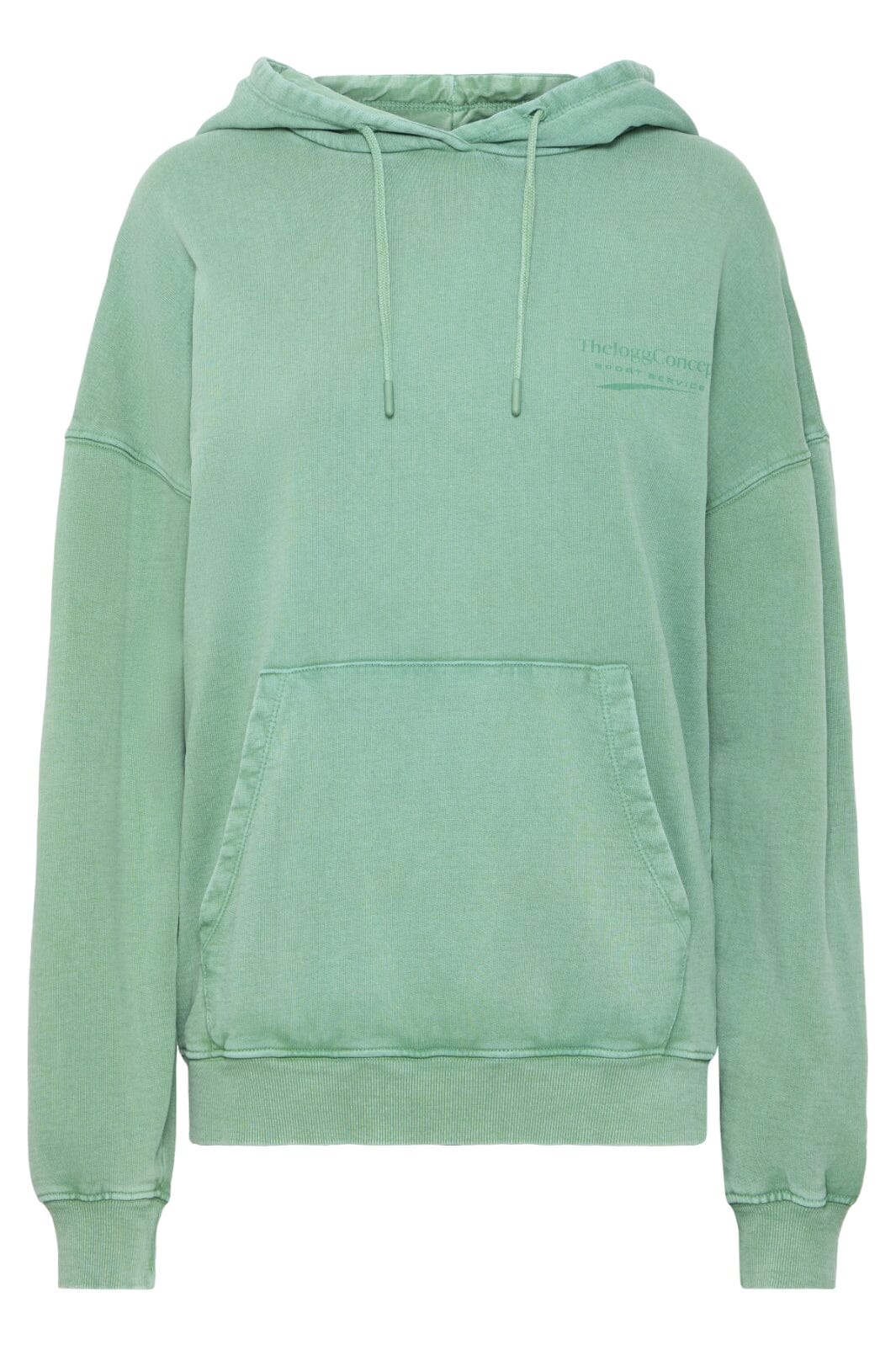 The Jogg Concept Jcrubi Logo Hoodie 176153 fern green
