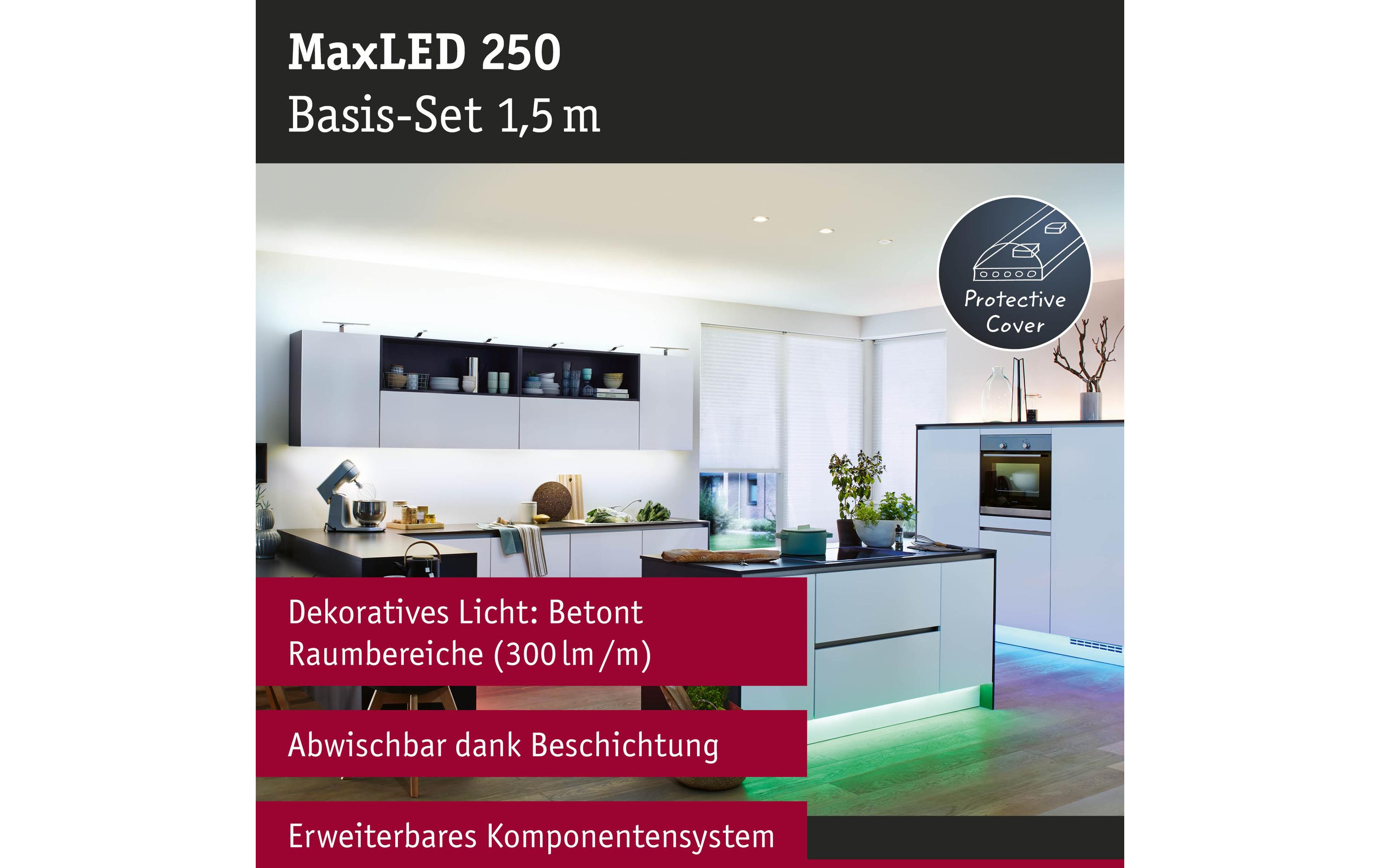 LED Stripe MaxLED 250 Basisset, RGBW, 1.5m, ZigBeeLED Strip Smart Home Zigbee RGBW