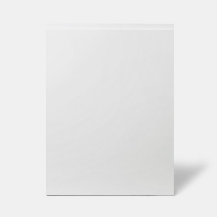 Porte de colonne de cuisine Garcinia blanc brillant L. 60 cm x H. 80 cm GoodHome