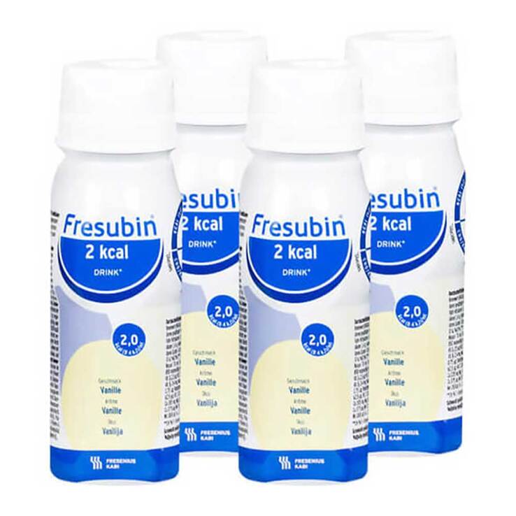 Fresubin 2 kcal Drink Vanille Trinkflasche, 4X200 ml