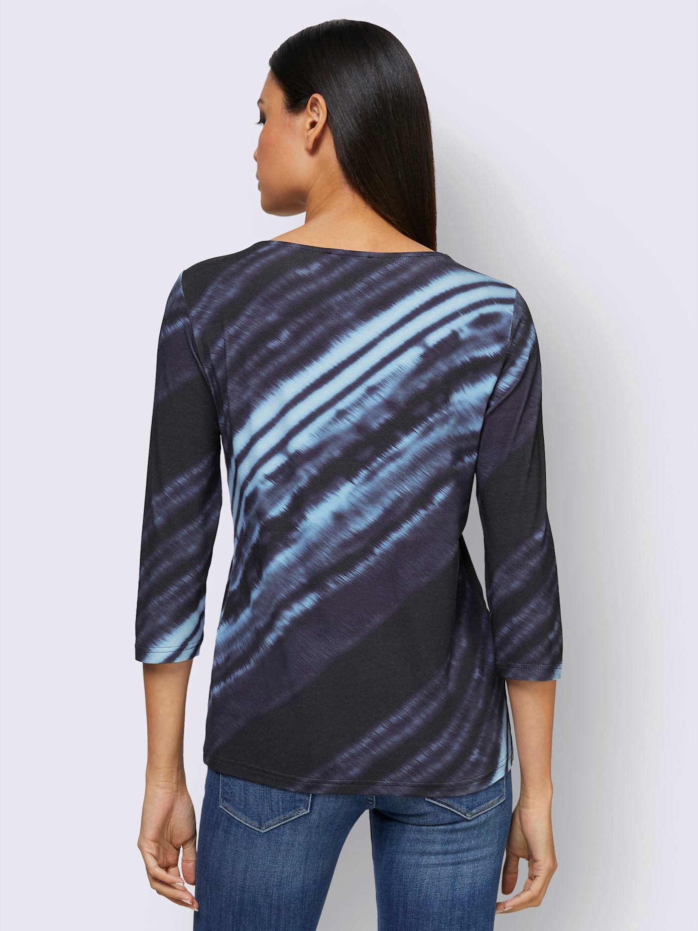 T-shirt à manches 3/4 viscose