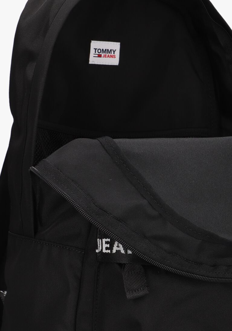 TOMMY JEANS zwarte tommy jeans rugtas tjm essential dome backpack