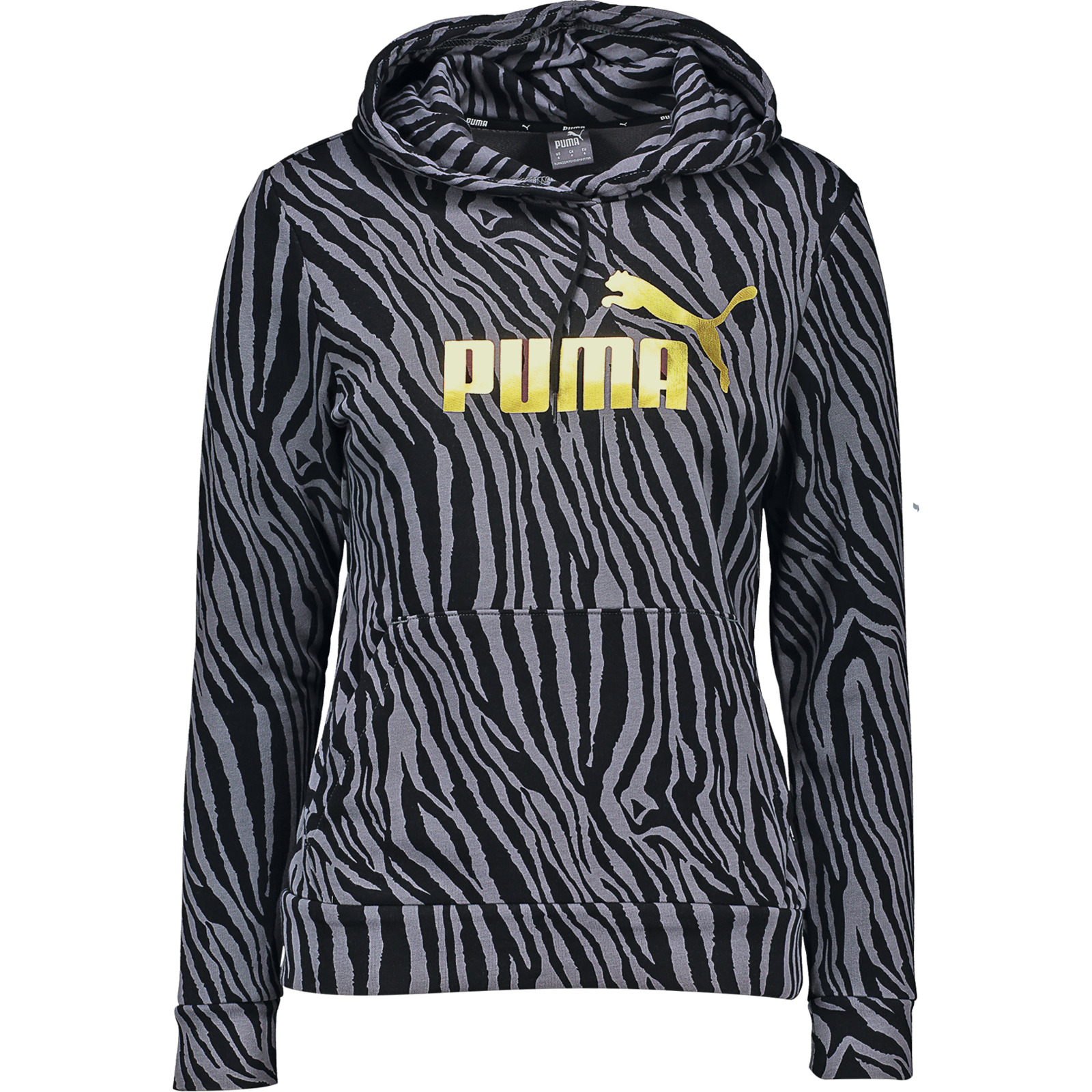 Puma ESS+ Tiger AOP Hoodie D, schwarz, M