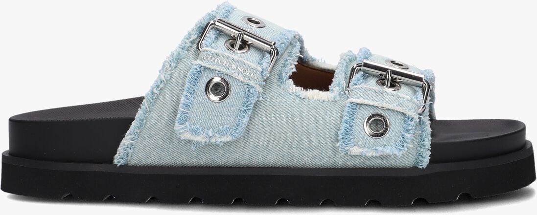 SCOTCH & SODA blauwe scotch & soda slippers zale 2