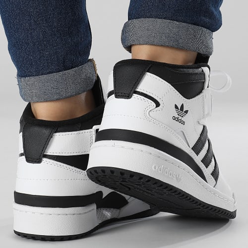 Baskets Montantes Femme Forum Mid FZ2083 Footwear White Core Black