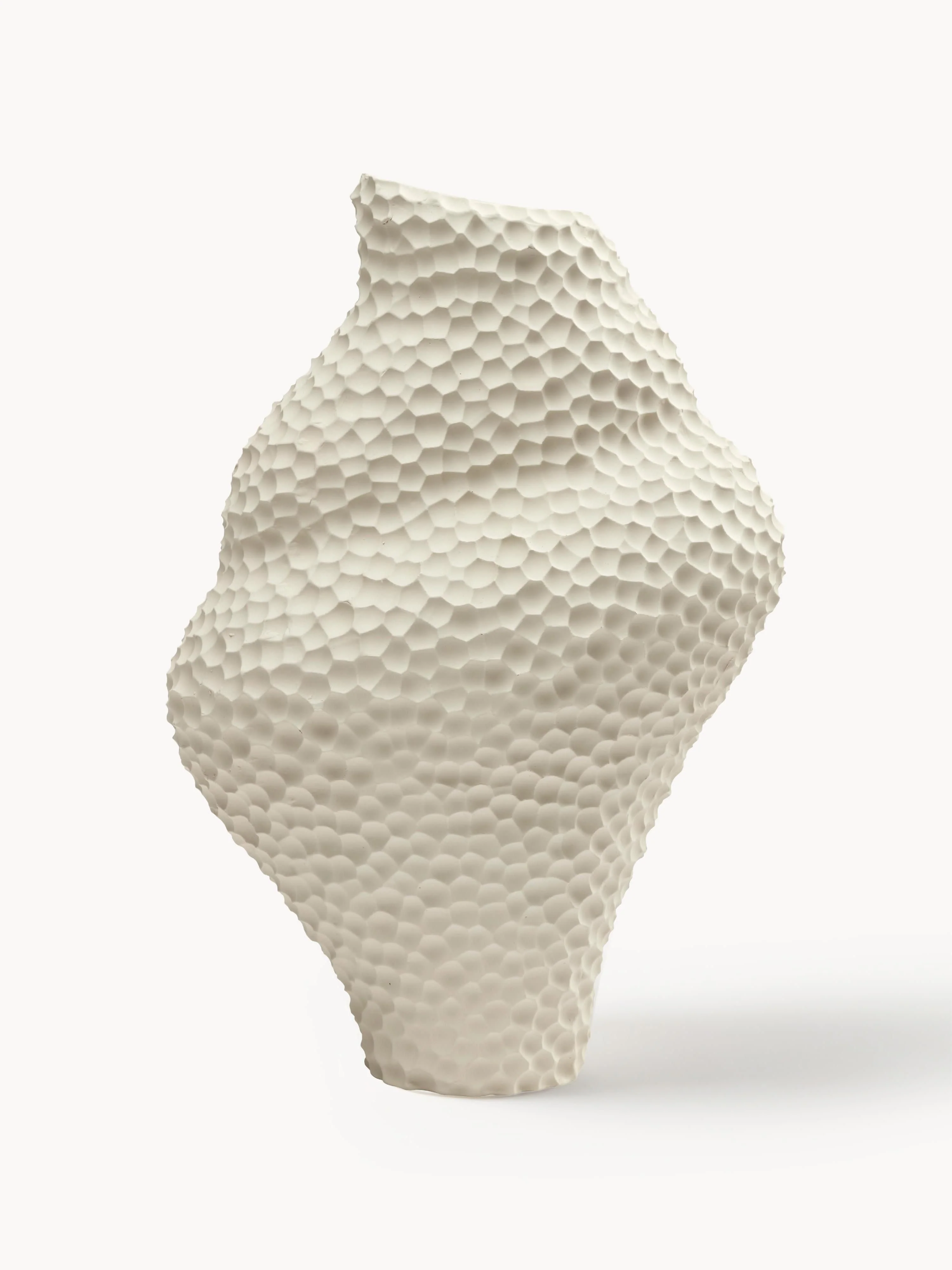 Design vaas Isla in organische vorm, H 32 cm