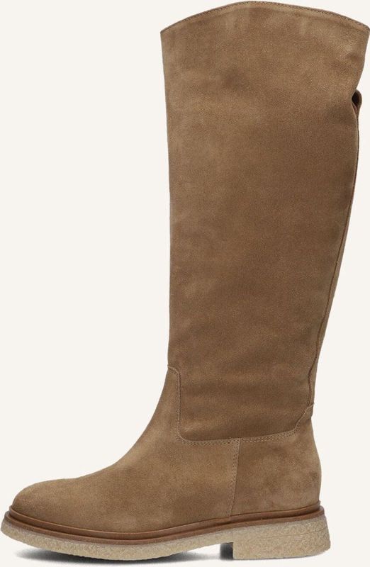 AYANA 09-243 Laarzen - Suède - Dames - Taupe - Maat 36
