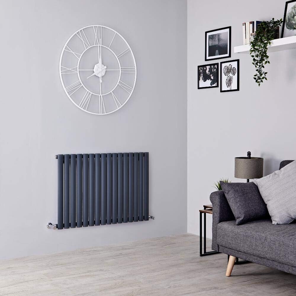 Hudson Reed Revive - Design Heizkörper 400mm x 1000mm in Anthrazit