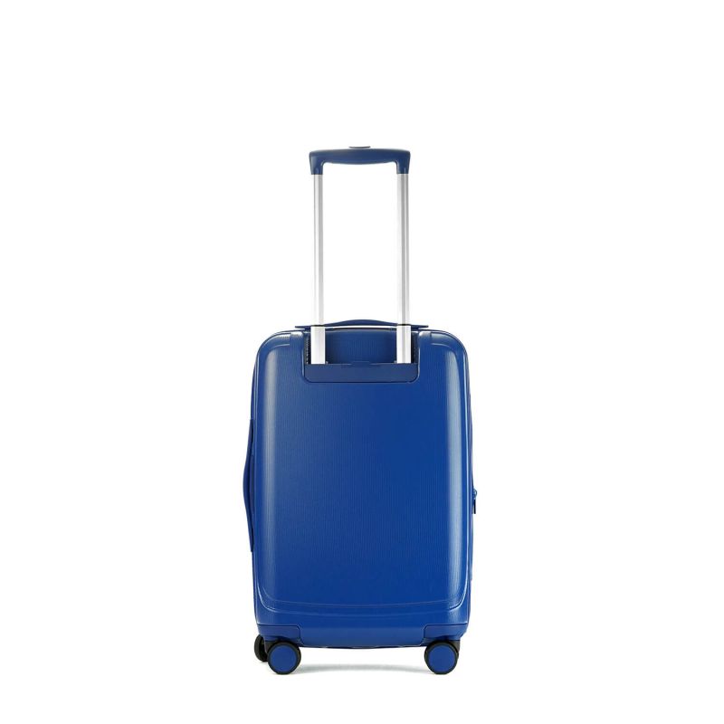 Valise cabine rigide Pure bright Extensible 55 cm Bleu classique
