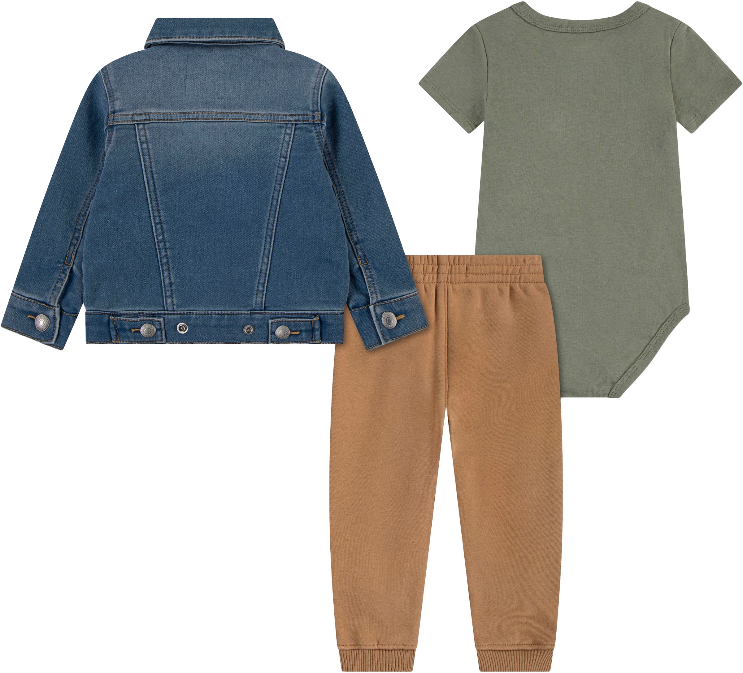 Levi's® Kids Body & Hose »LVB TRUCKER, TEE,JOGGER«, 3 Stk. und Jeansjacke, for Boys