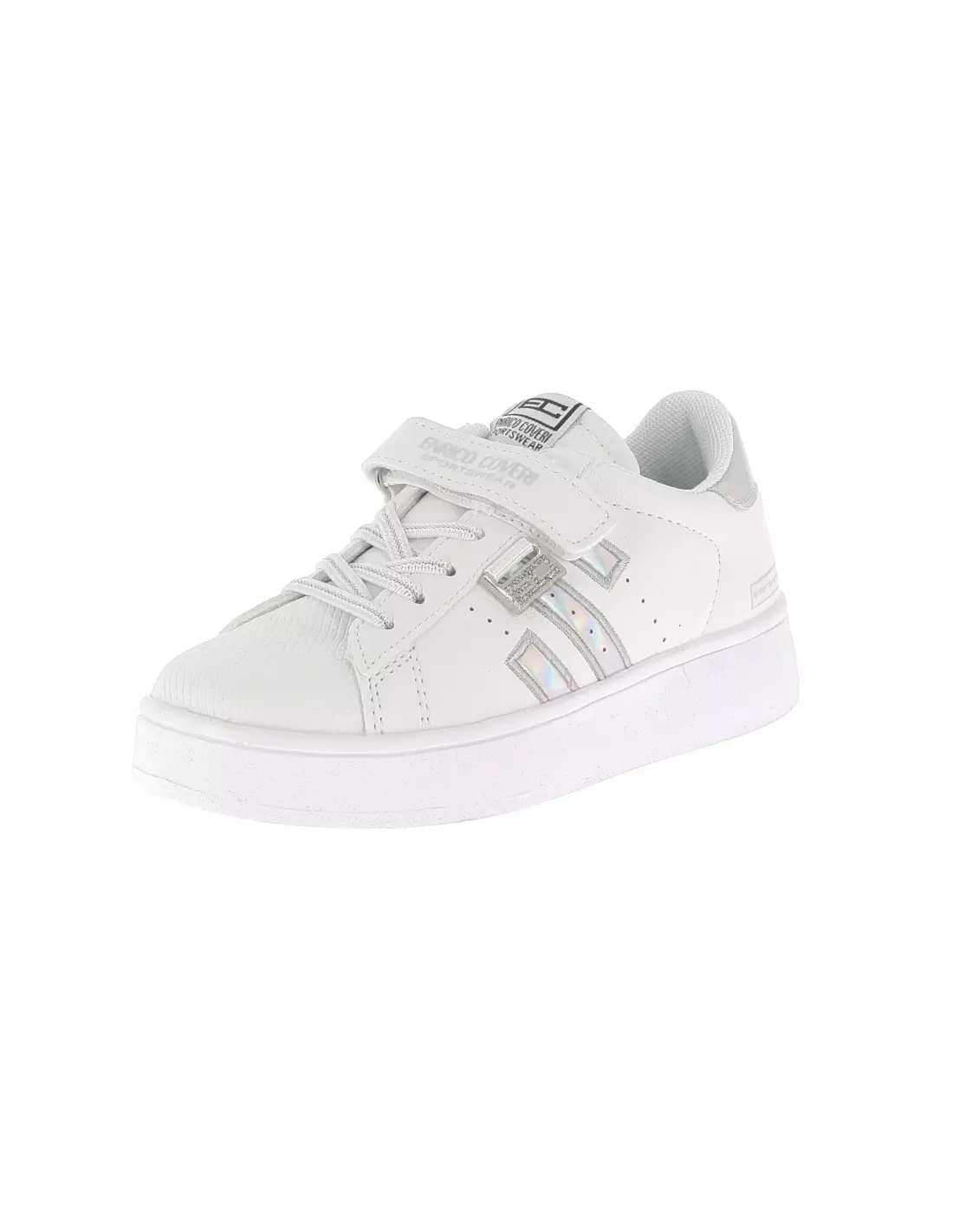 ENRICO COVERI CKG224309 - Baskets 21-WHITE-SILVER